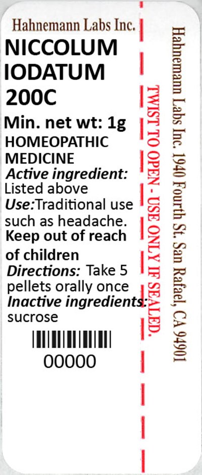 Niccolum Iodatum 200C 1g - Niccolum Iodatum 200C 1g